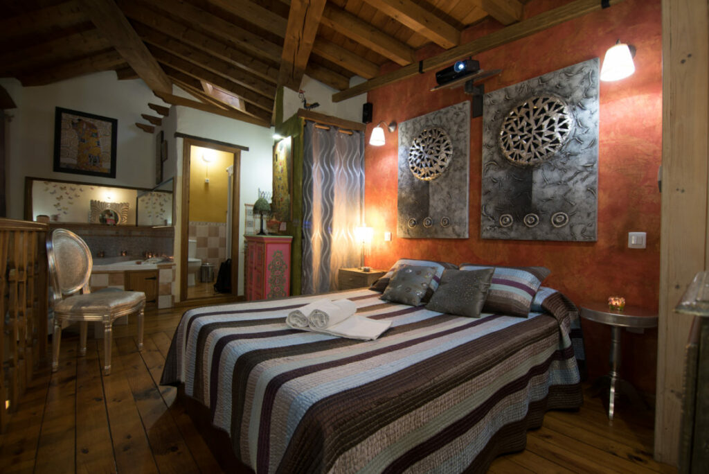 casa rural spa aravalle el balconcillo cama2