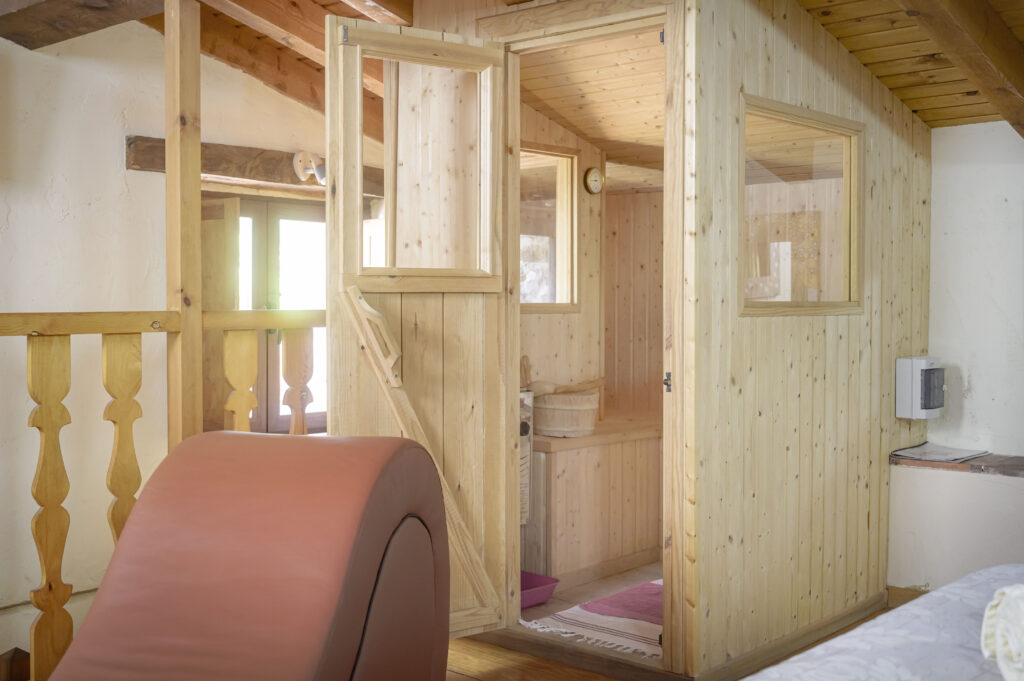 casa rural spa aravalle el colirrojo sauna scaled