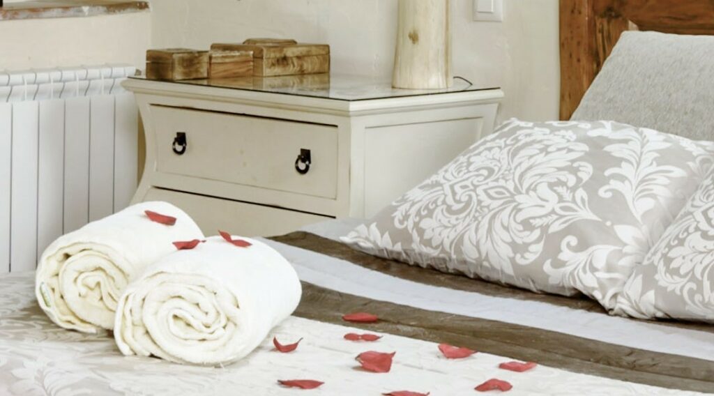 casa rural spa aravalle el colirrojo toallascama
