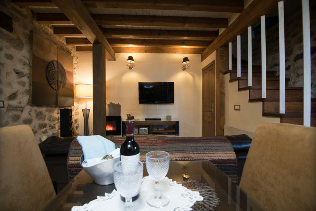 casa rural spa aravalle ensueno salon abajo